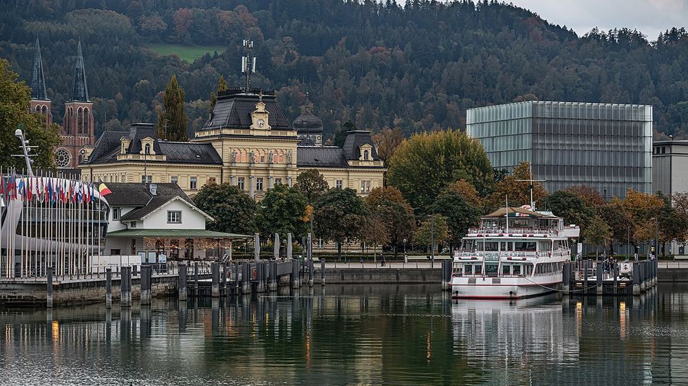 Bregenzer Hafen am Bodensee
